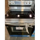 Samsung Range - Electric, 30 inch Exterior Width, 4 Burners, 6.3 cu. ft. Capacity, Storage Drawer, 1