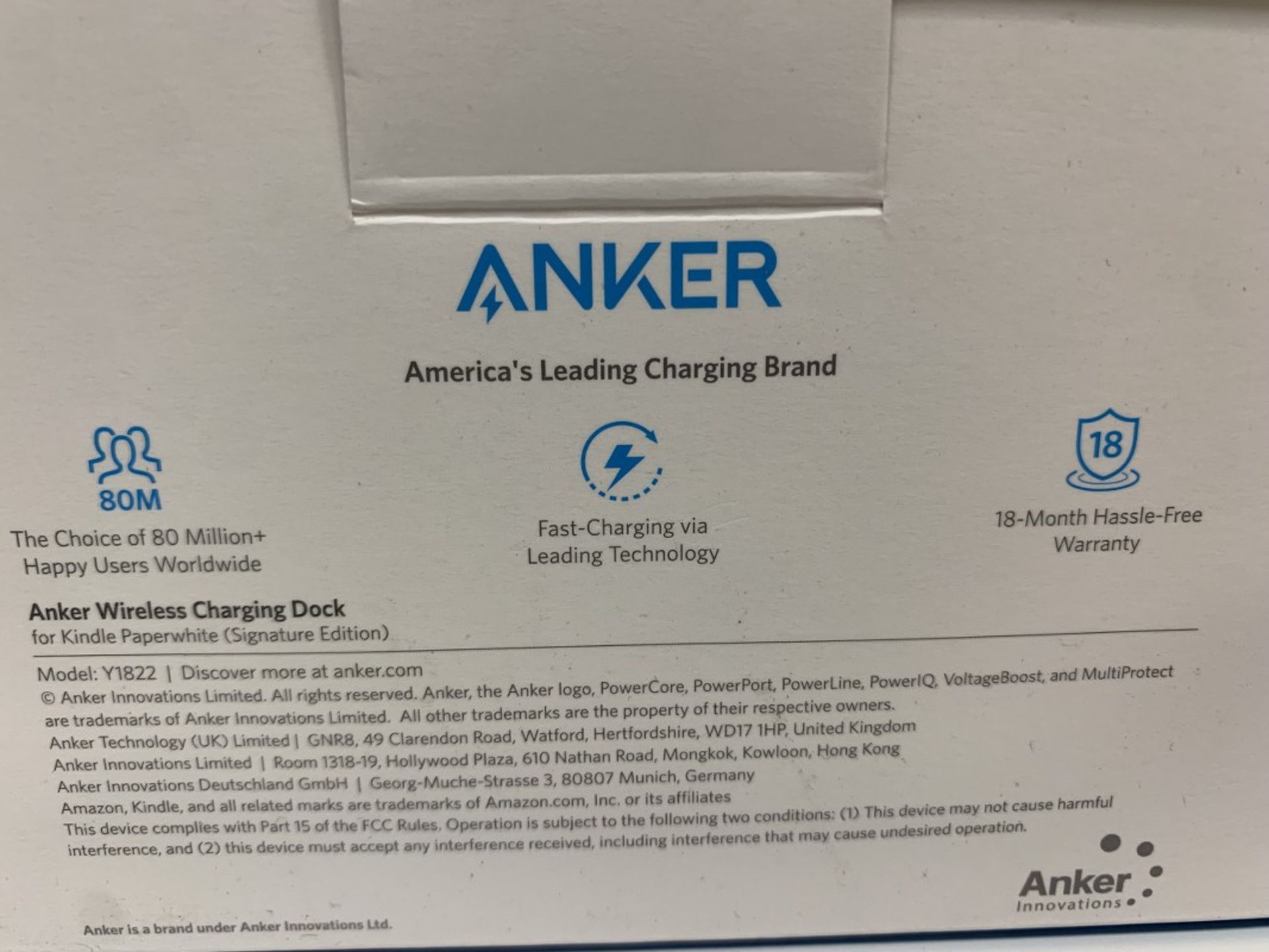 Anker - Wireless Charging Dock For Kindle Paperweight Signature Edition - Image 2 of 2