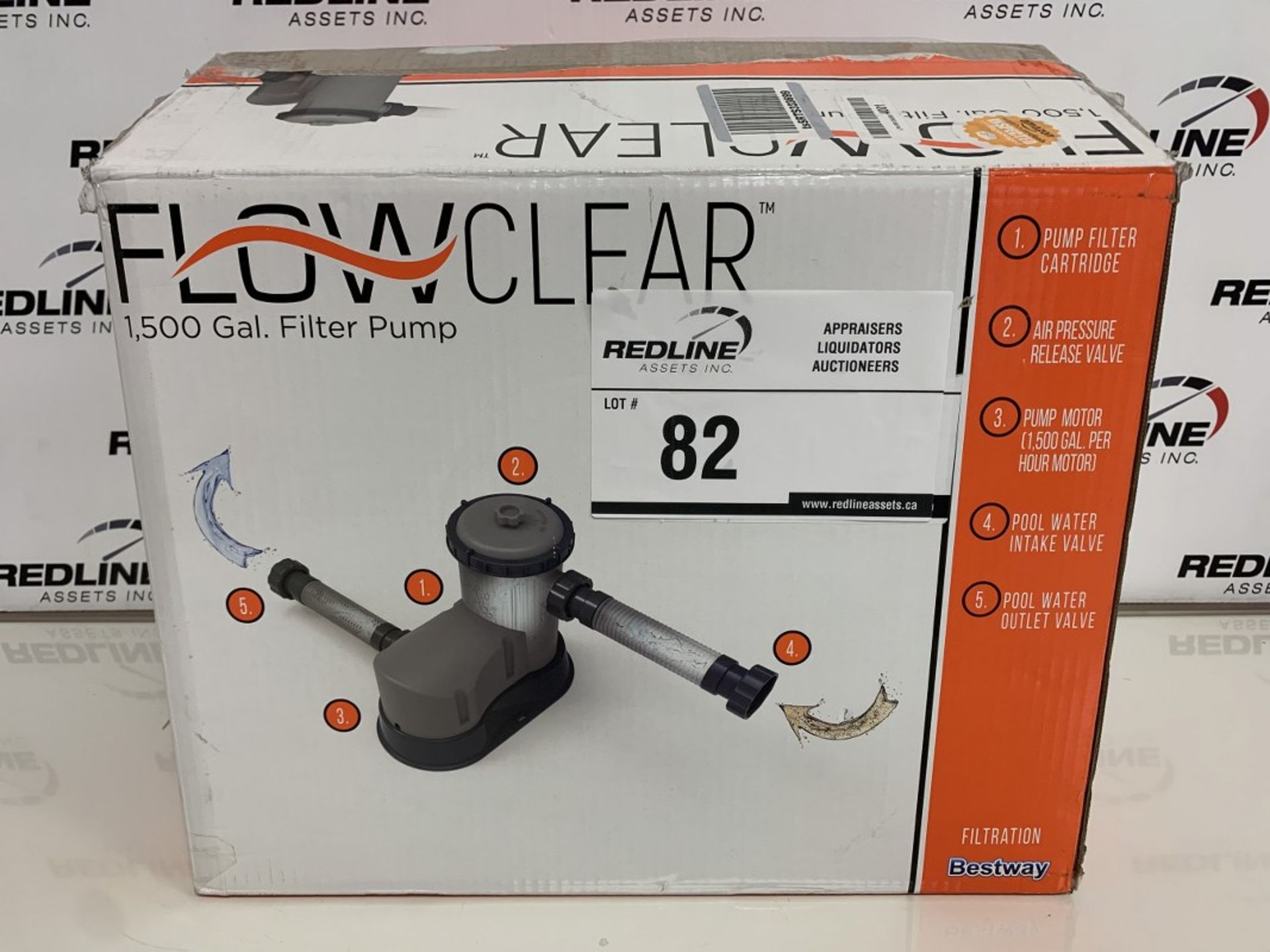 Flowclear - 1500 Gal Bestway Filter Pump