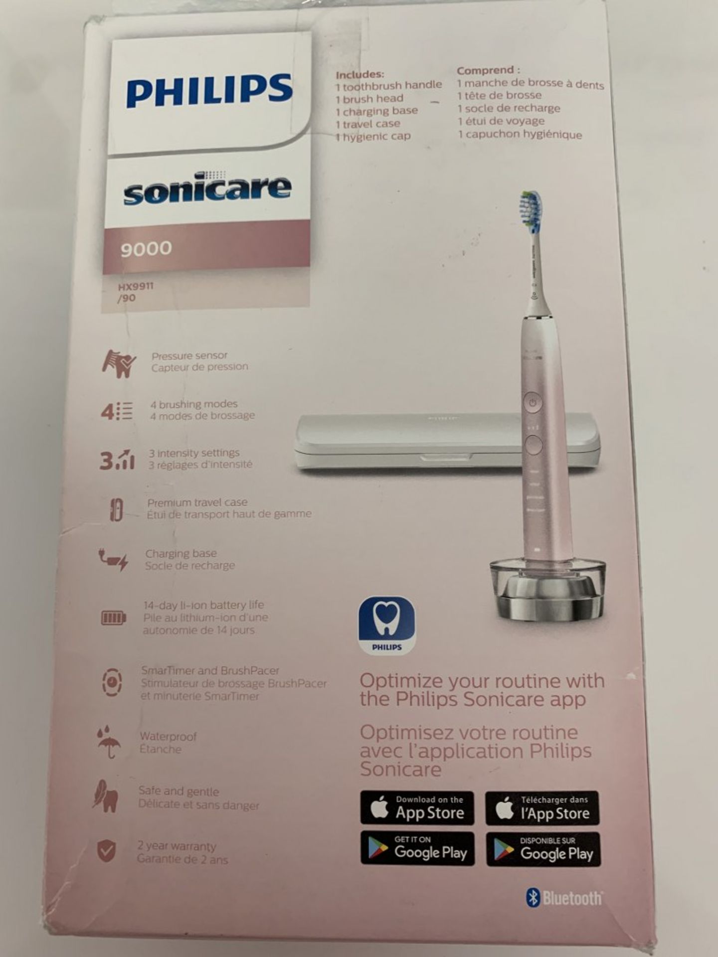 Philips - Sonicare 9000 - Power Toothbrush - Image 2 of 2