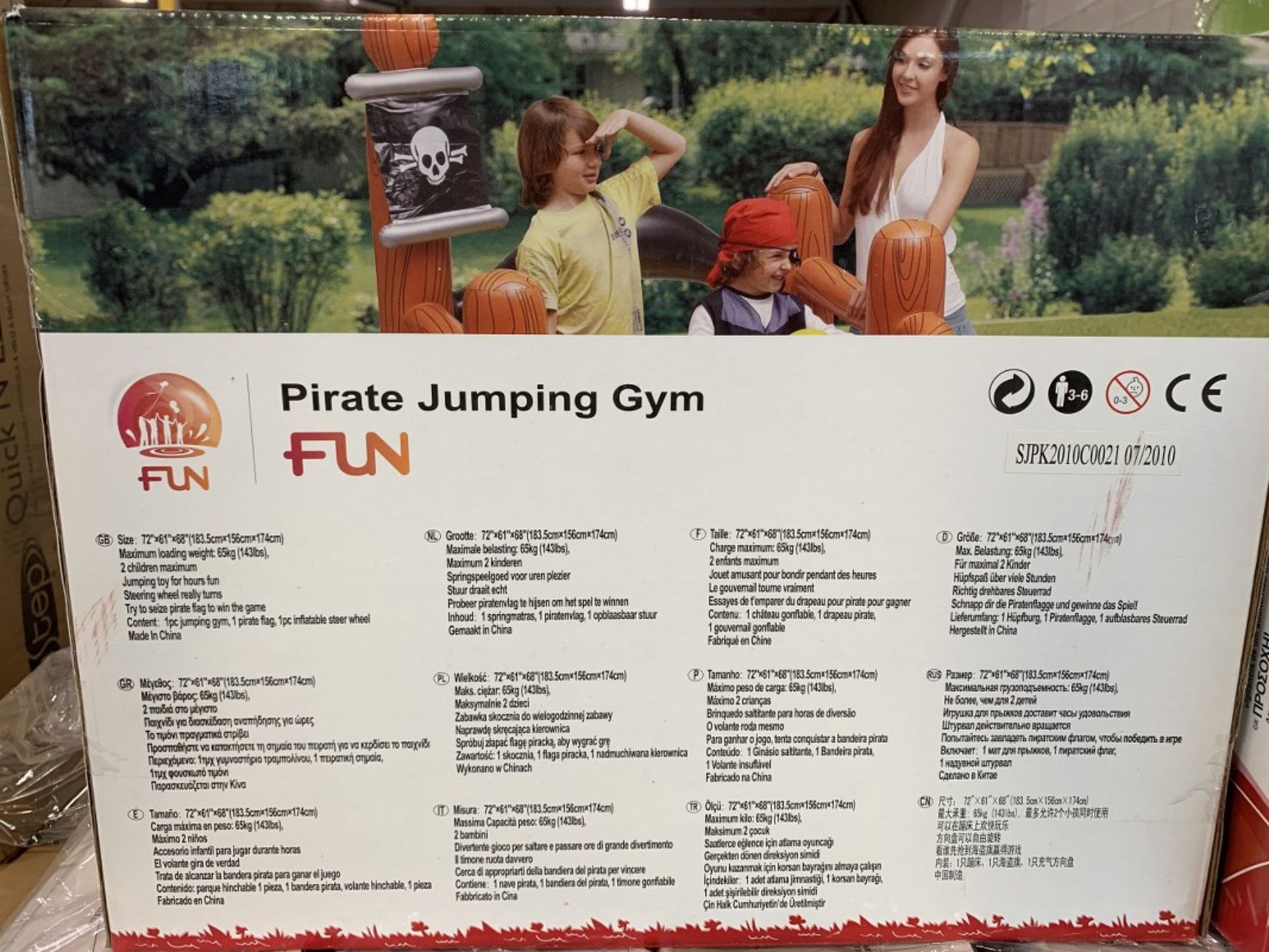 Fun - Inflatable Pirate Jumping Gym - Image 3 of 3