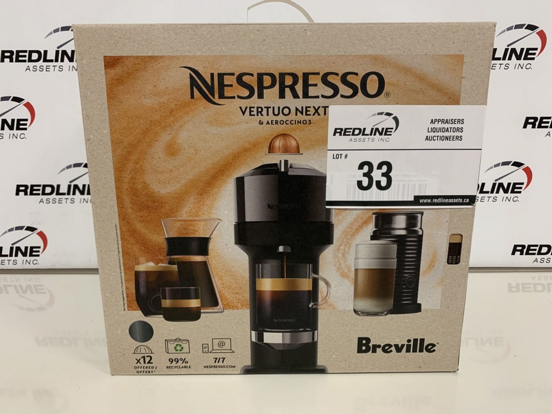 Breville - Nespresso - Vertuo Next Deluxe - Coffee Machine