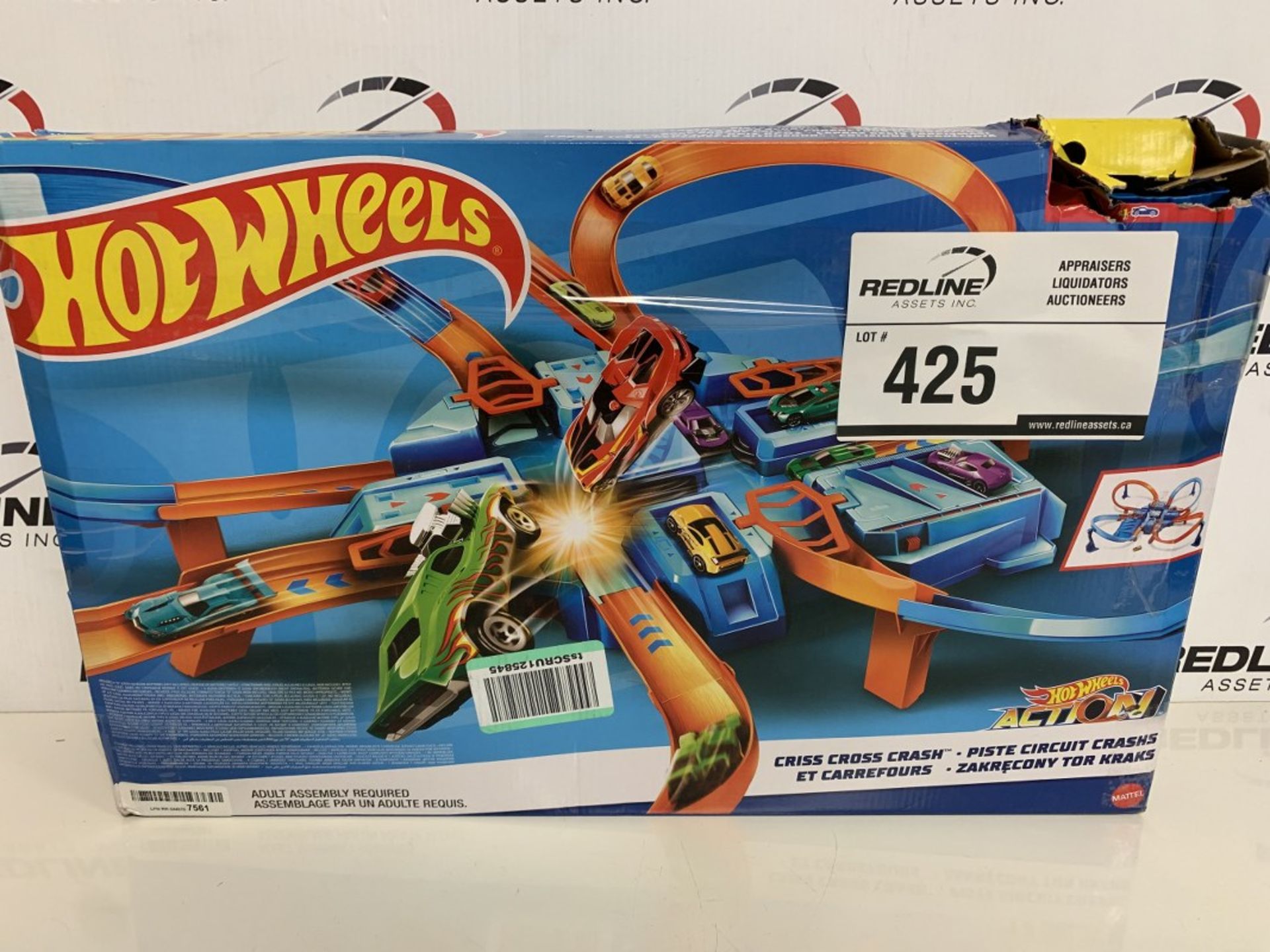 Hot Wheels - Criss Cross Crash Action Set