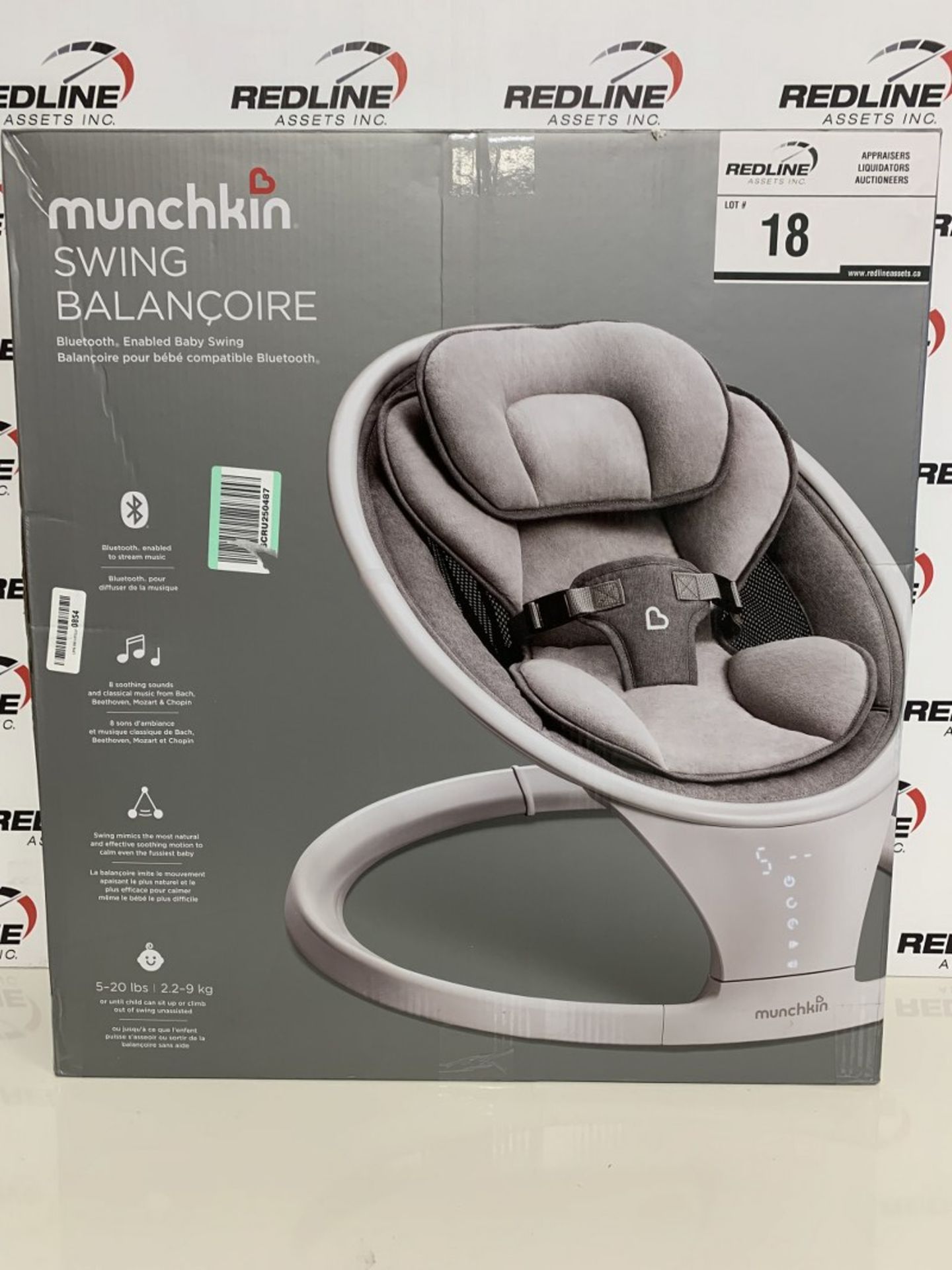 Munchkin - Bluetooth Enabled Baby Swing