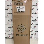 Zinus - 8" Gel Memory Foam - Twin Green Tea Mattress