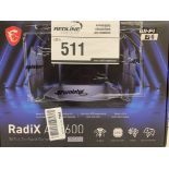 Msi - Radix Ax6600 - Wifi 6 Tri-Band Gaming Router