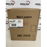 Gmc - Wall Lantern - 2 Pack