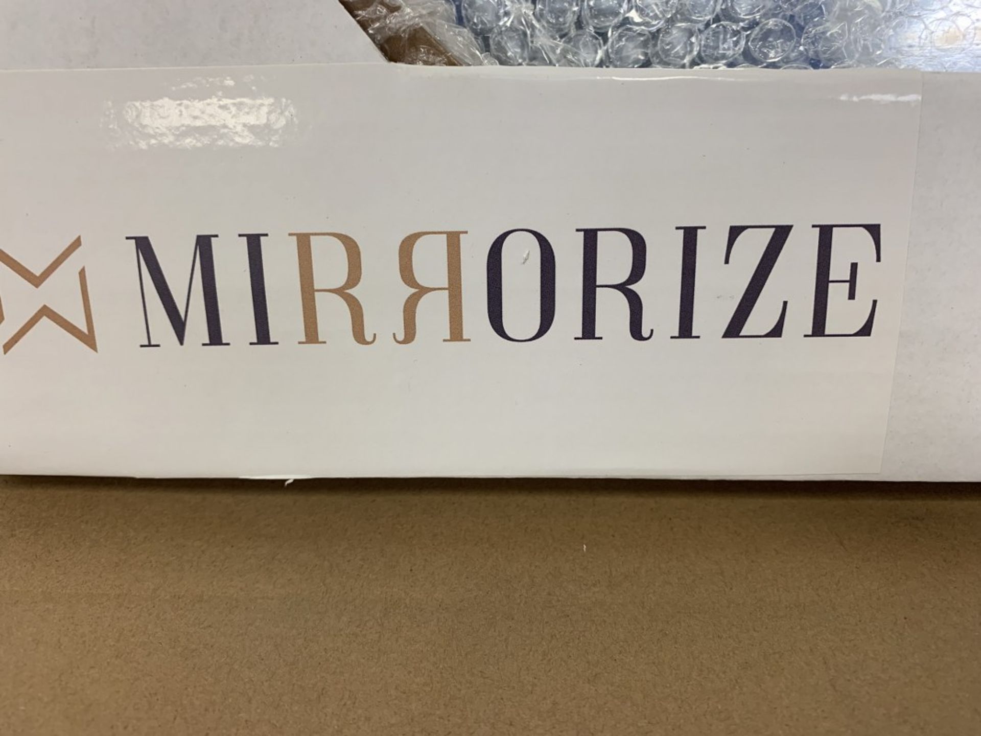 Mirrorize - 22" D Round Walnut Mirror - Image 2 of 4