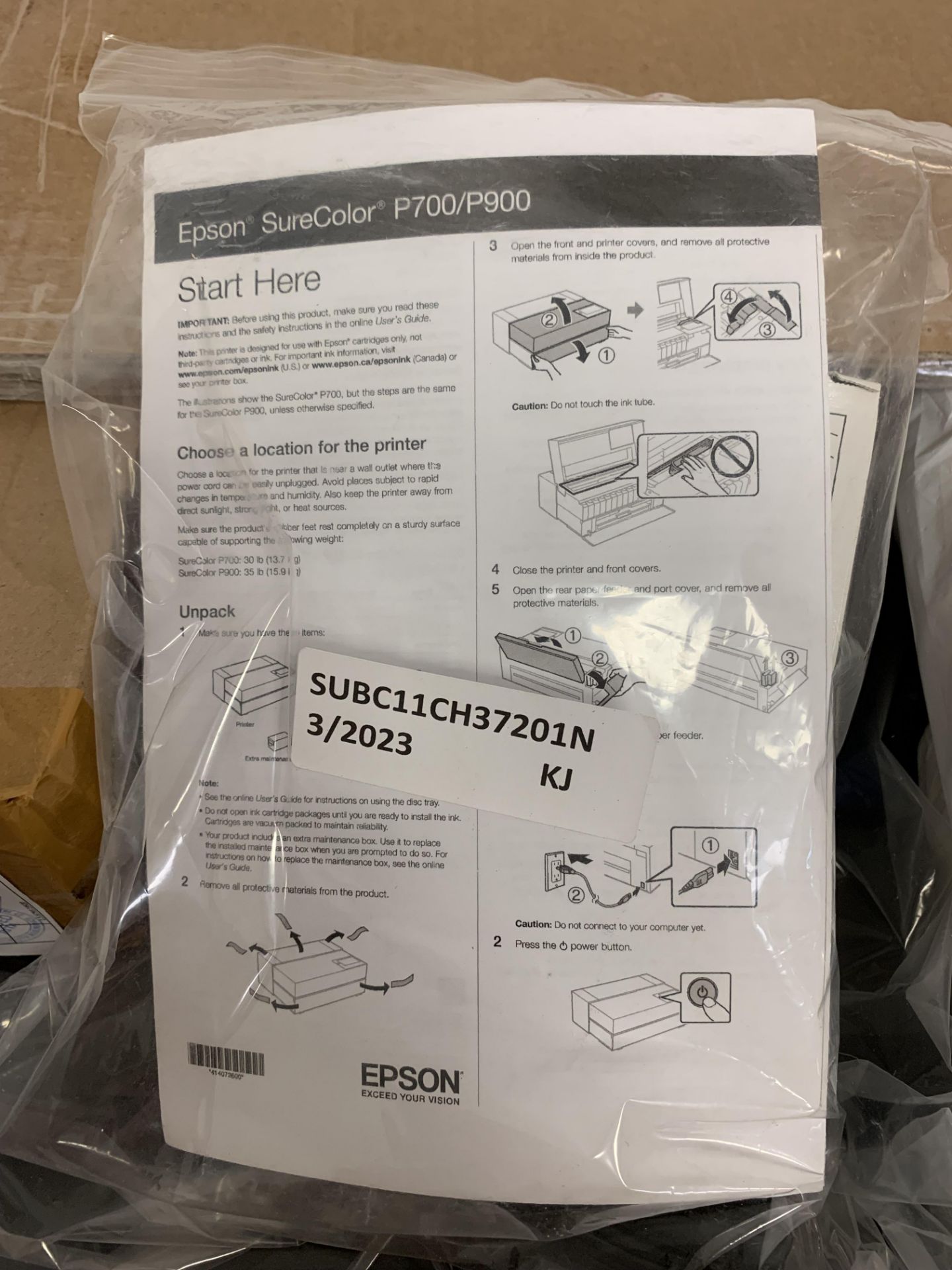 Epson - Surecolor P700 17" Photo Printer (Refurbished) - Image 4 of 4