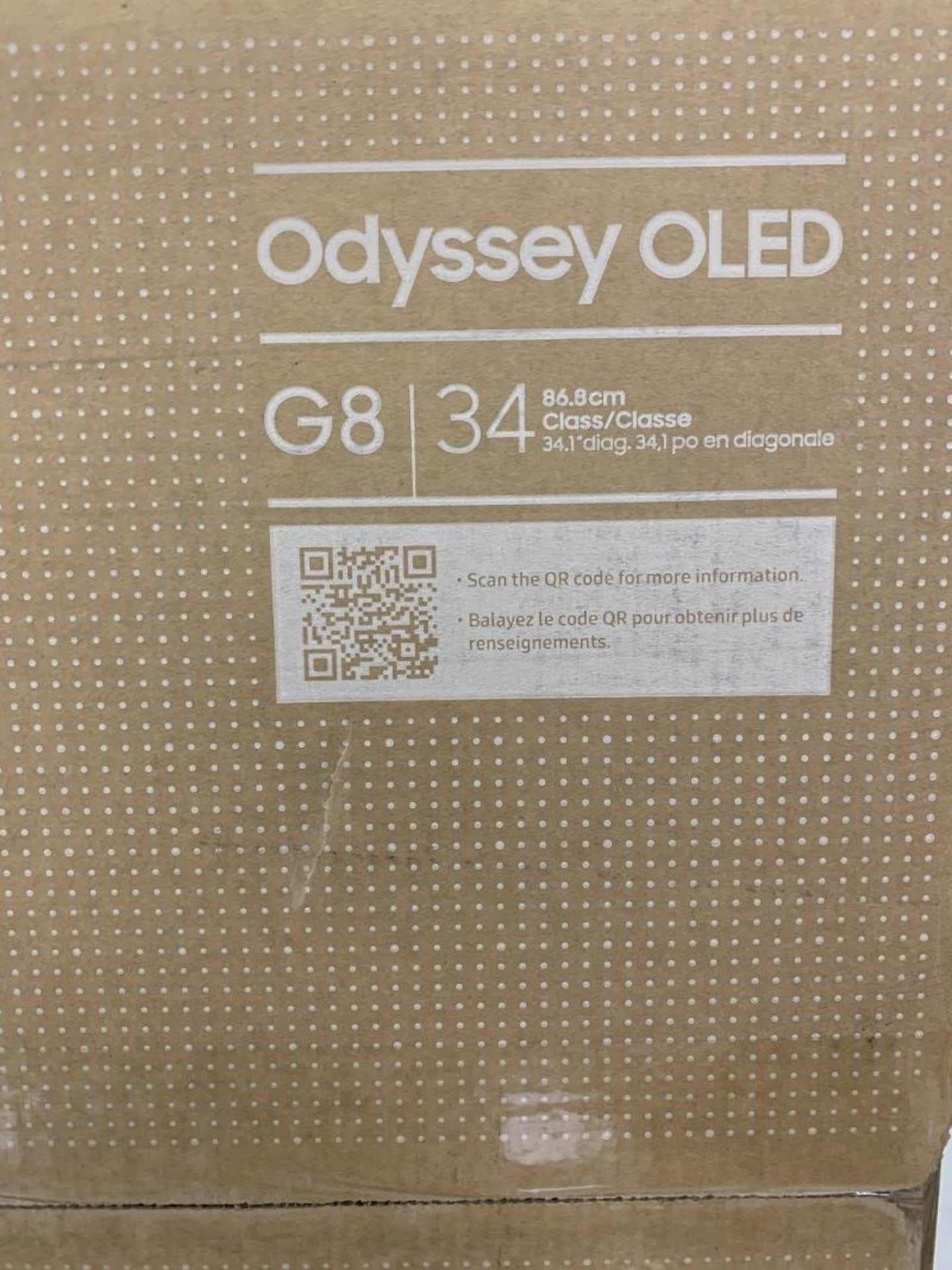 Samsung - Odyssey Oled - 34" G8 Gaming Monitor - Image 2 of 2