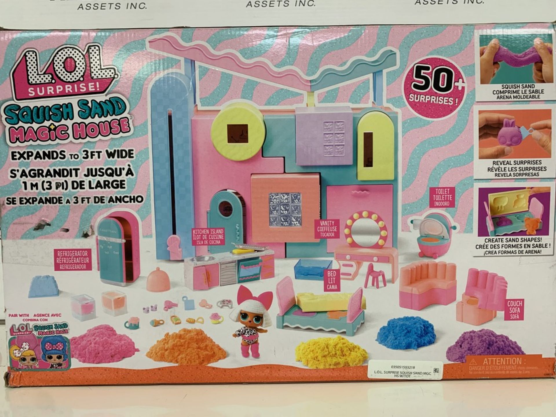 Lol Surprise - Squish Sand Magic House Play Set - Image 2 of 2