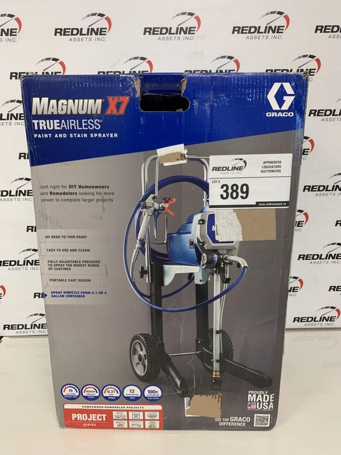 Graco - Magnum X7 - Trueairless - Paint And Stain Sprayer