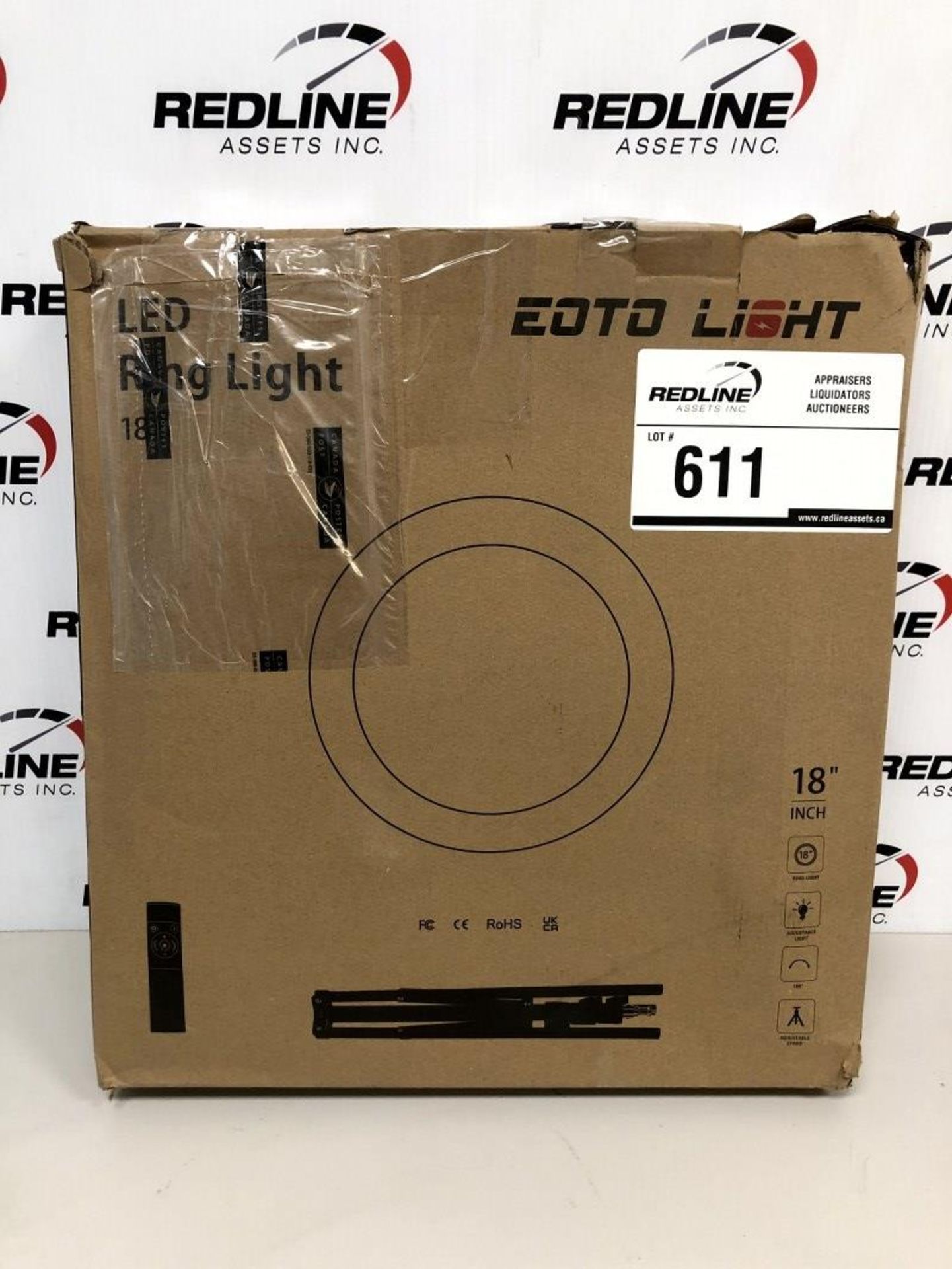 Eoto Light - Led Ring Light With Controller - 18"