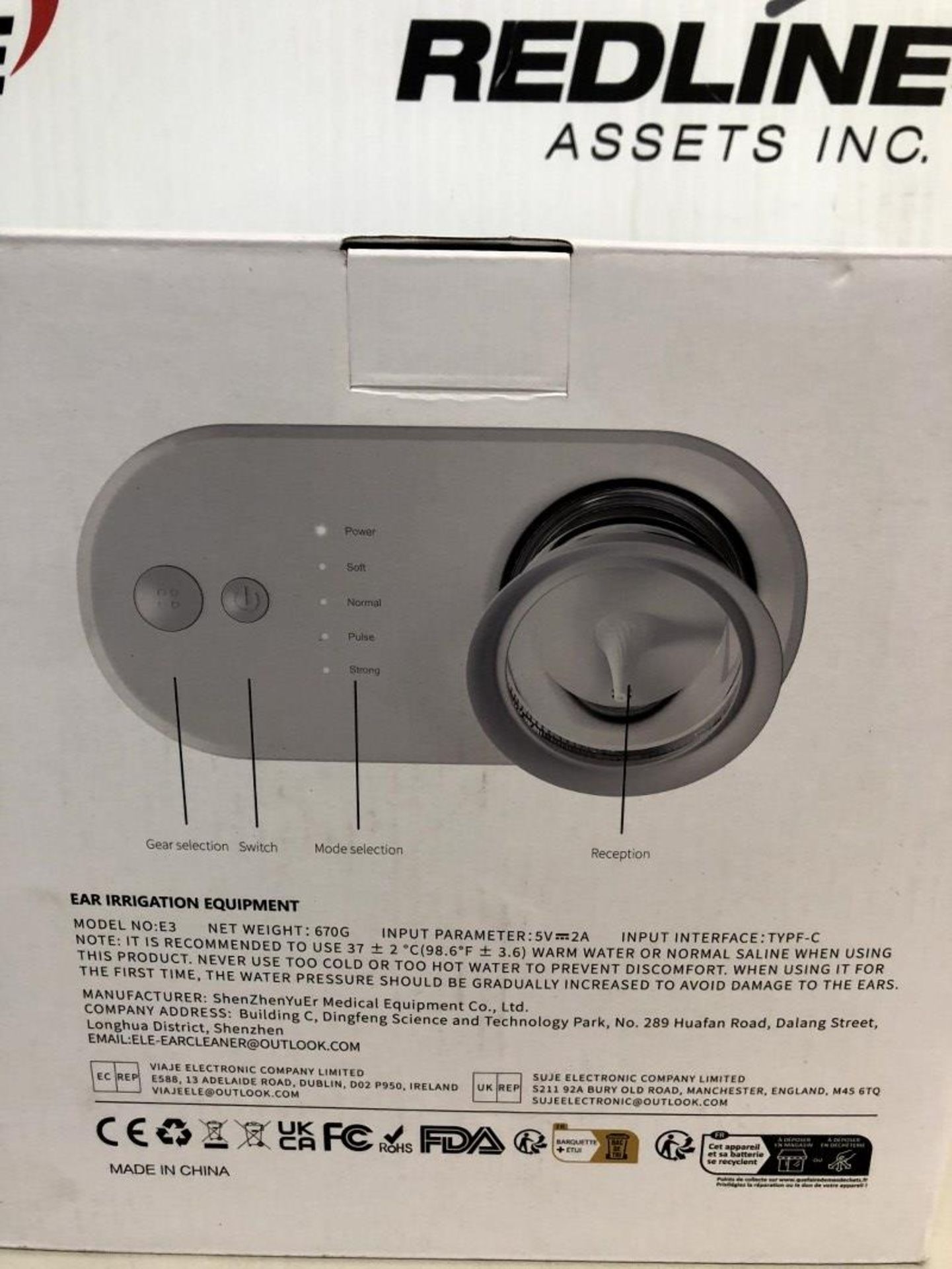 Ear Irrigation Equipment - E3 - Image 2 of 2