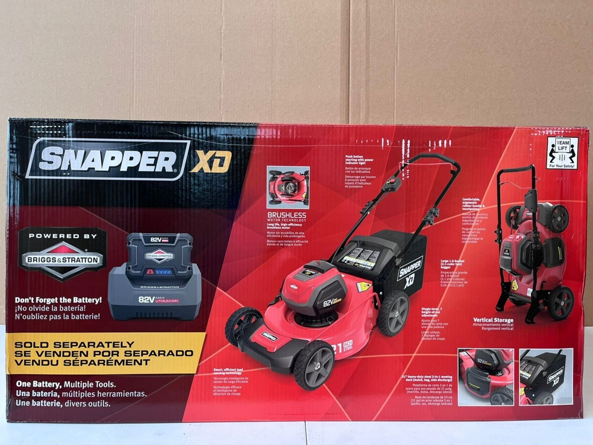 Snapper Xd - 82V 21" Cordless Walk Mower - Battery Not Included - Sxdwm82 - Bild 2 aus 3