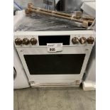 Ge Cafe Cchs900P4Mw2 Induction Range, 30 Inch Exterior Width, Self Clean, Convection, 5 Burners, 5.7