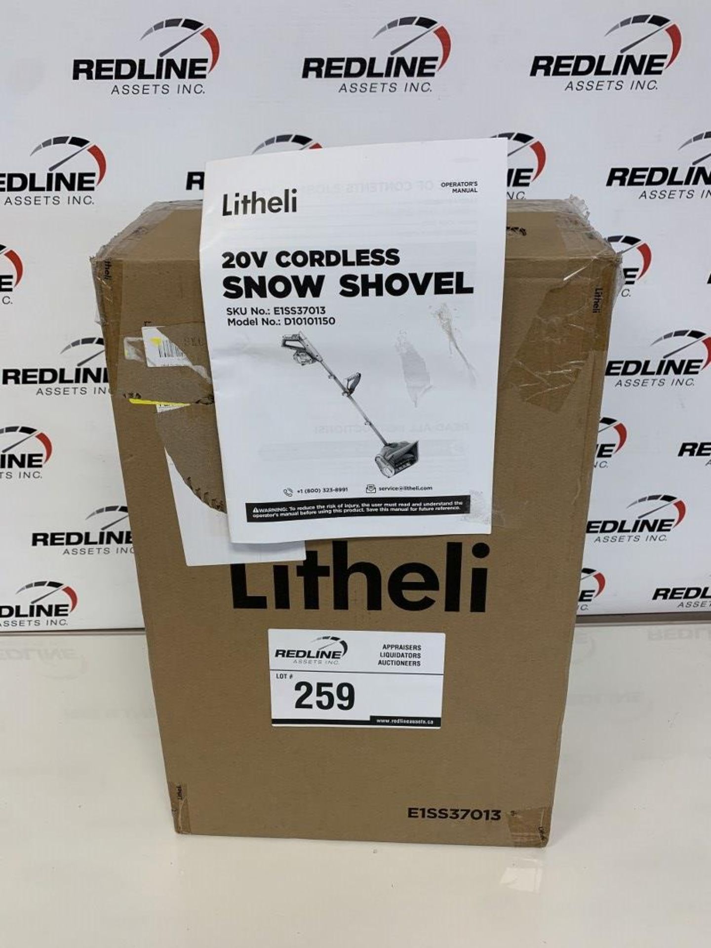 Litheli - 20V Cordless Snow Shovel