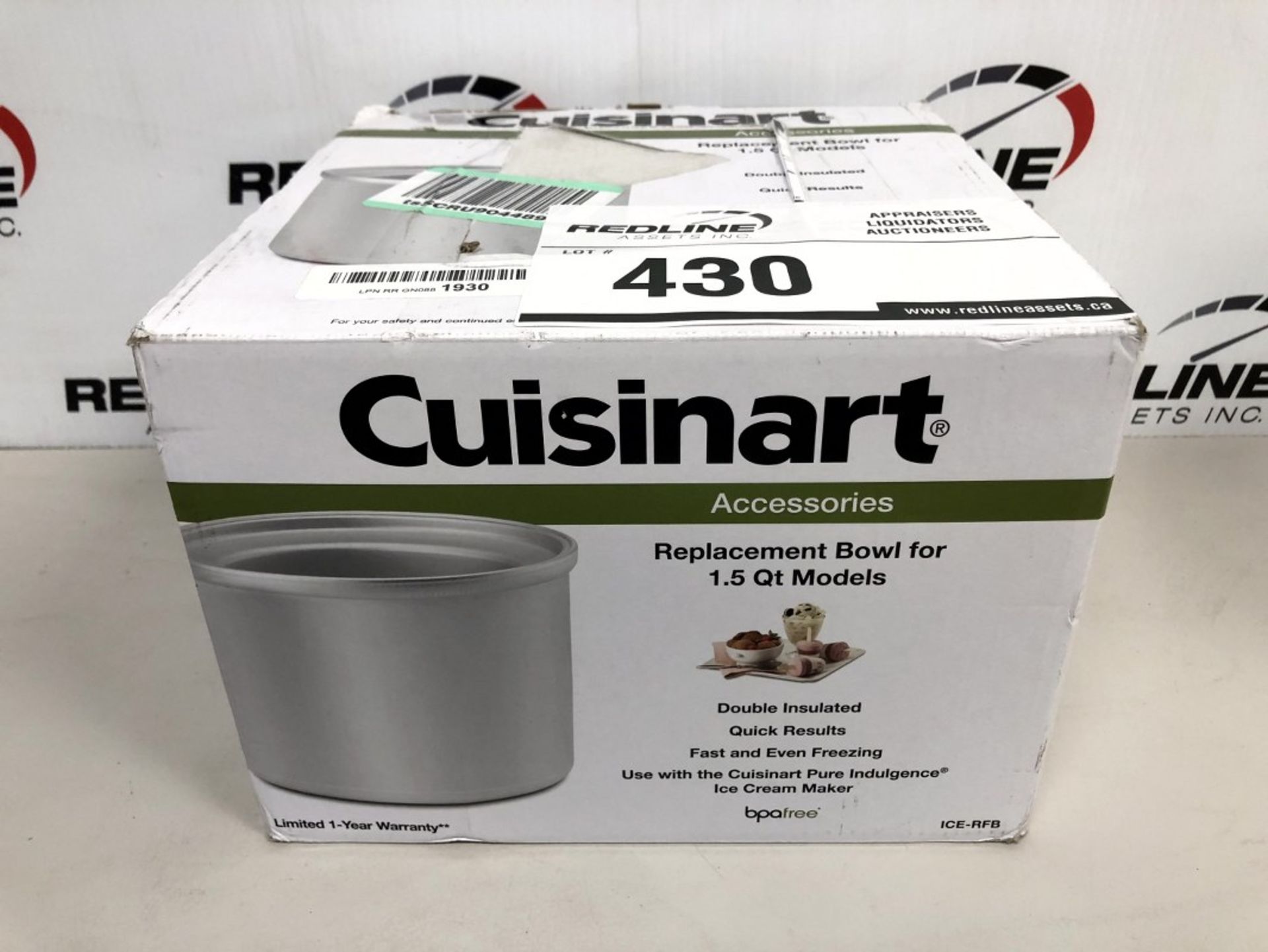 Cuisinart - Replacement Bowl For 1.5 Qt Models