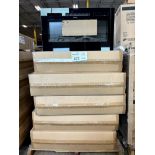 Pallet Lot - Illuminus - Décor Flame 32" Mounted Electric Fireplace
