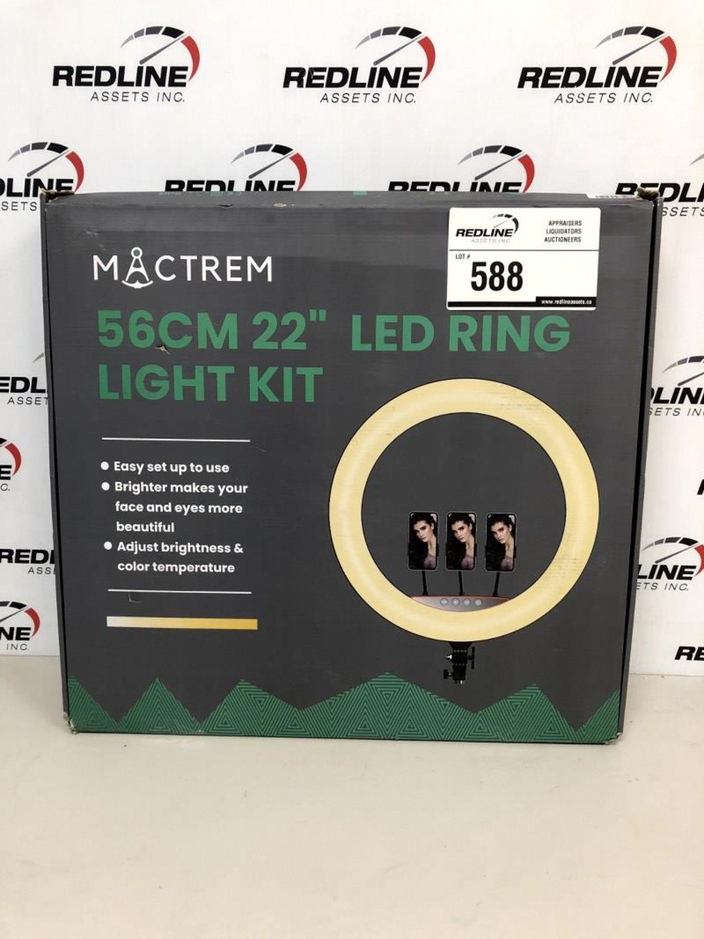 Mactrem - 56Cm 22" Led Ring Light Kit
