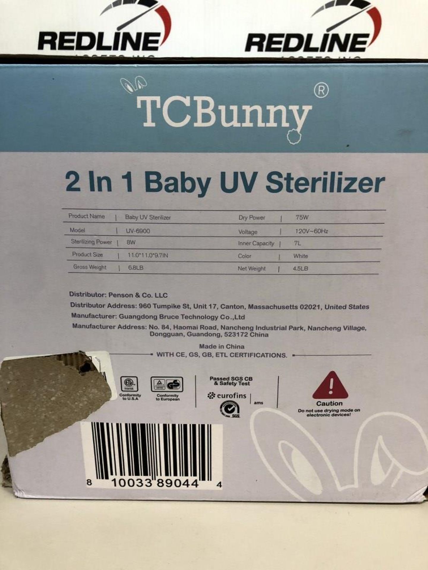 Tcbunny - 2-In-1 Baby Uv Sterilizer - Image 2 of 2