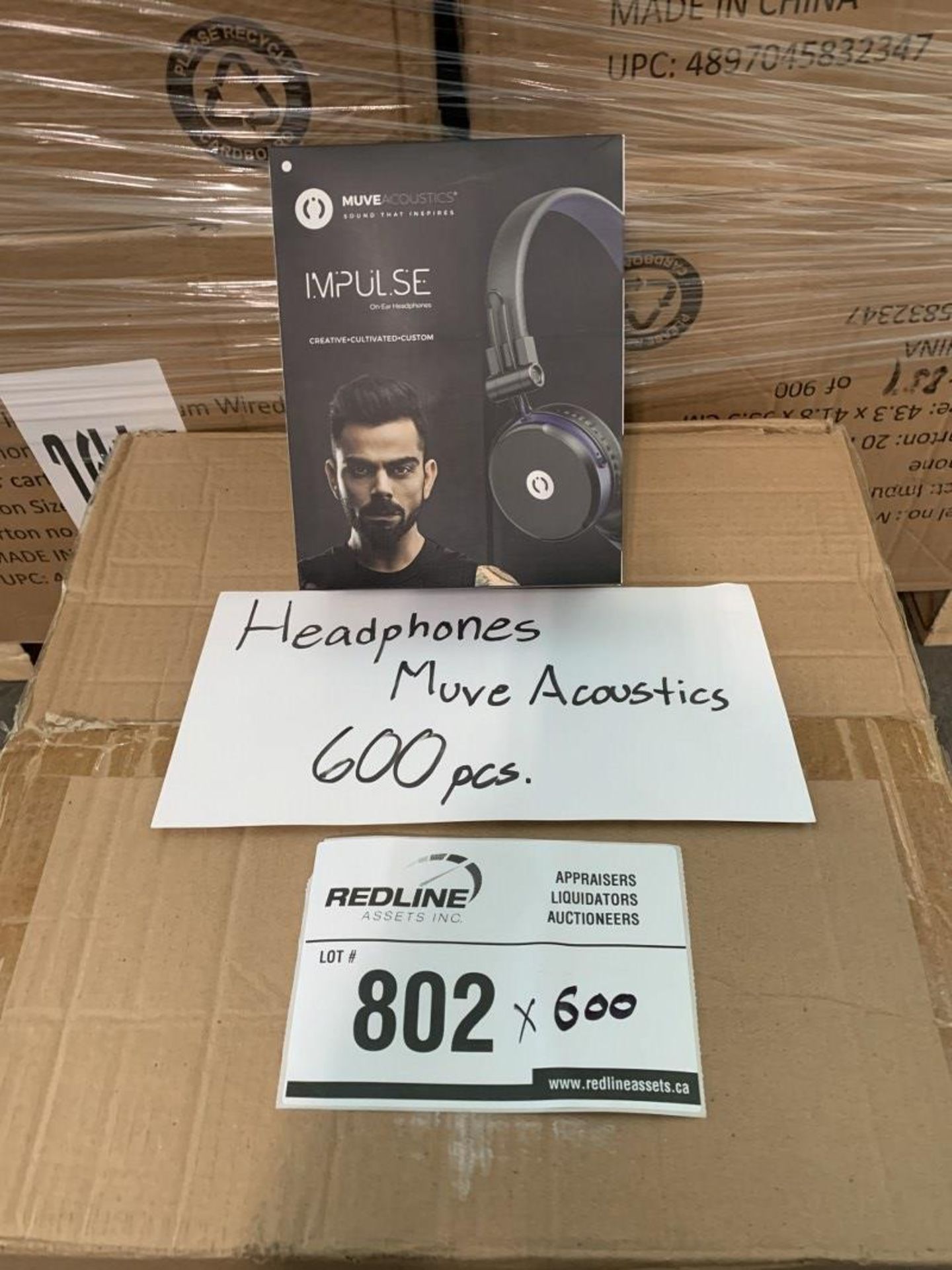 Muve Acoustics - Wired Headphones - 20 Pcs/Box X 30 Boxes - Image 2 of 3