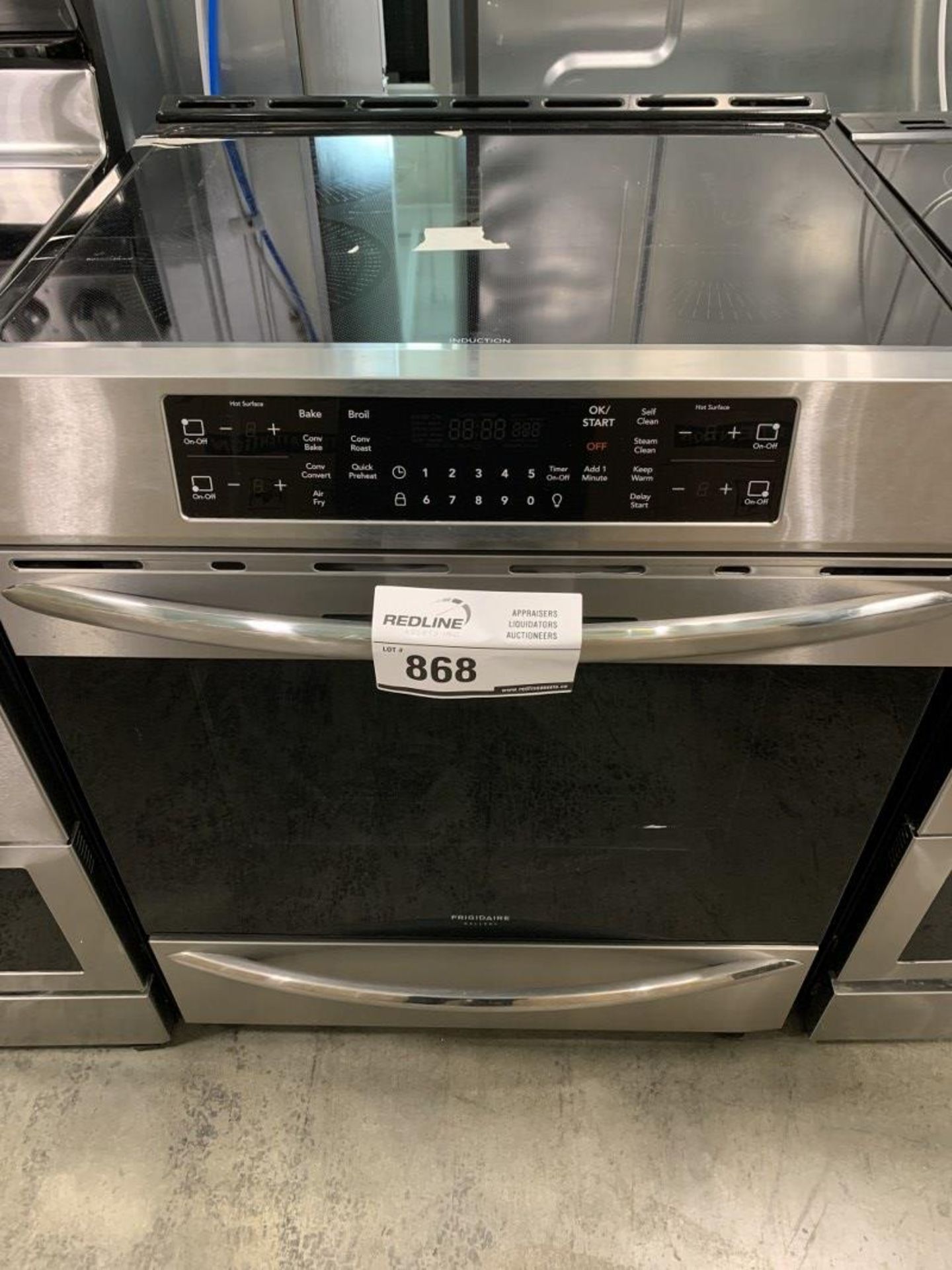 Frigidaire Gallery - Electric Range, Electric, 30 Inch Exterior Width, Self Clean, Convection, 4