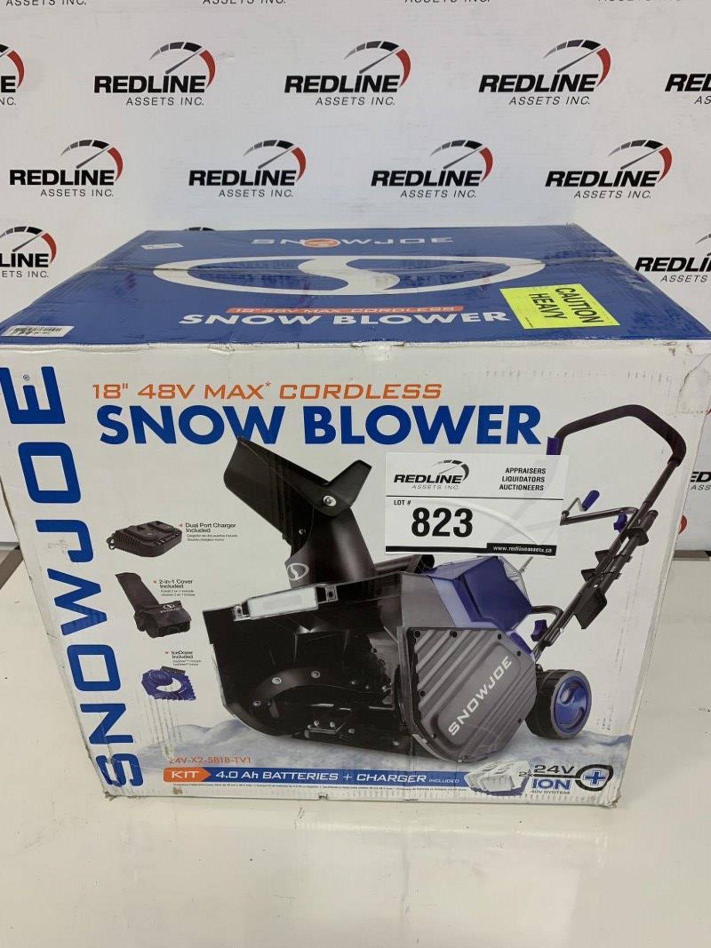 Snowjoe - 18" 48V Max Cordless Snow Blower