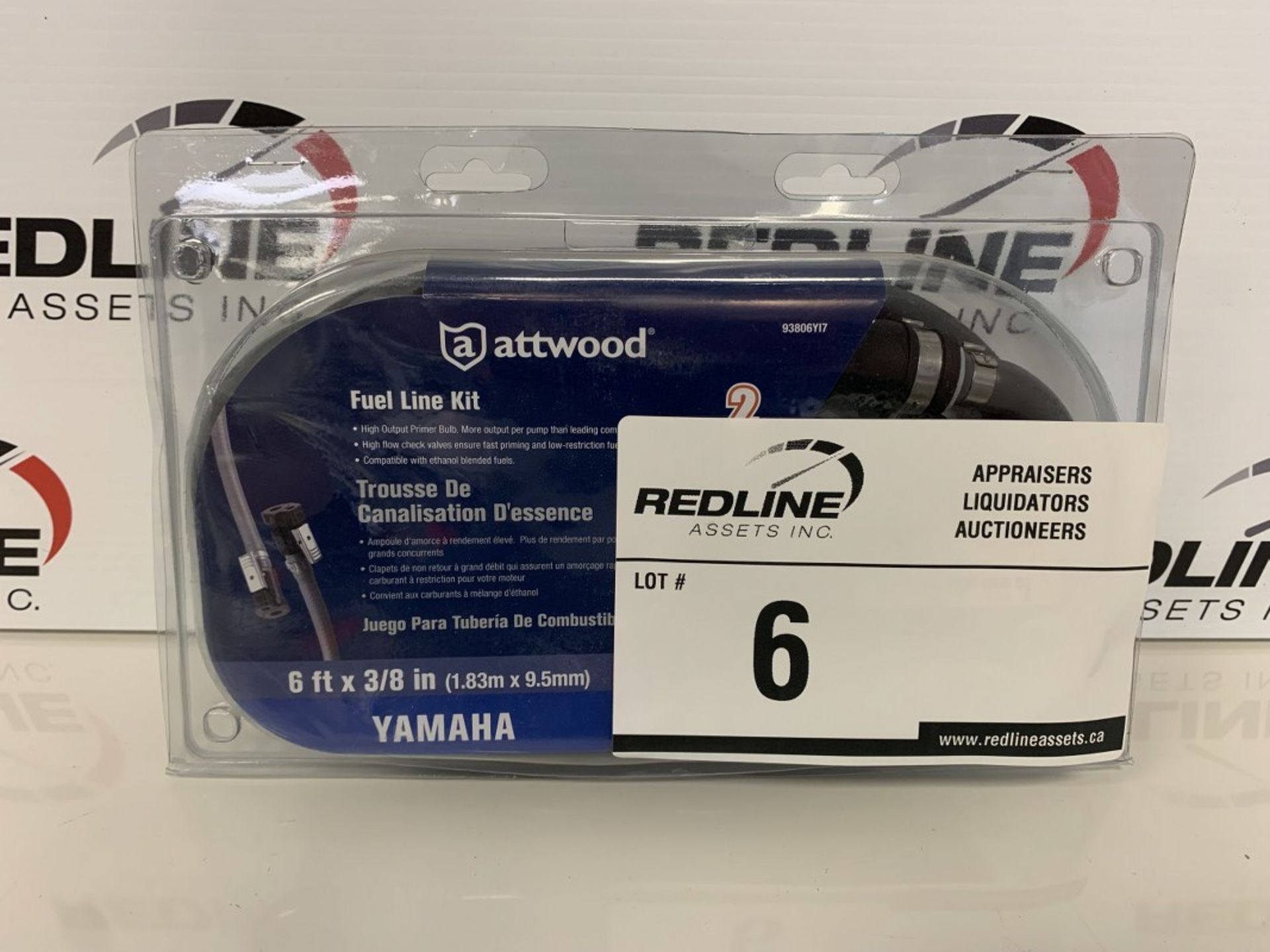 Yamaha - Attwood - 6' X 3/8" Fuel Line Kit