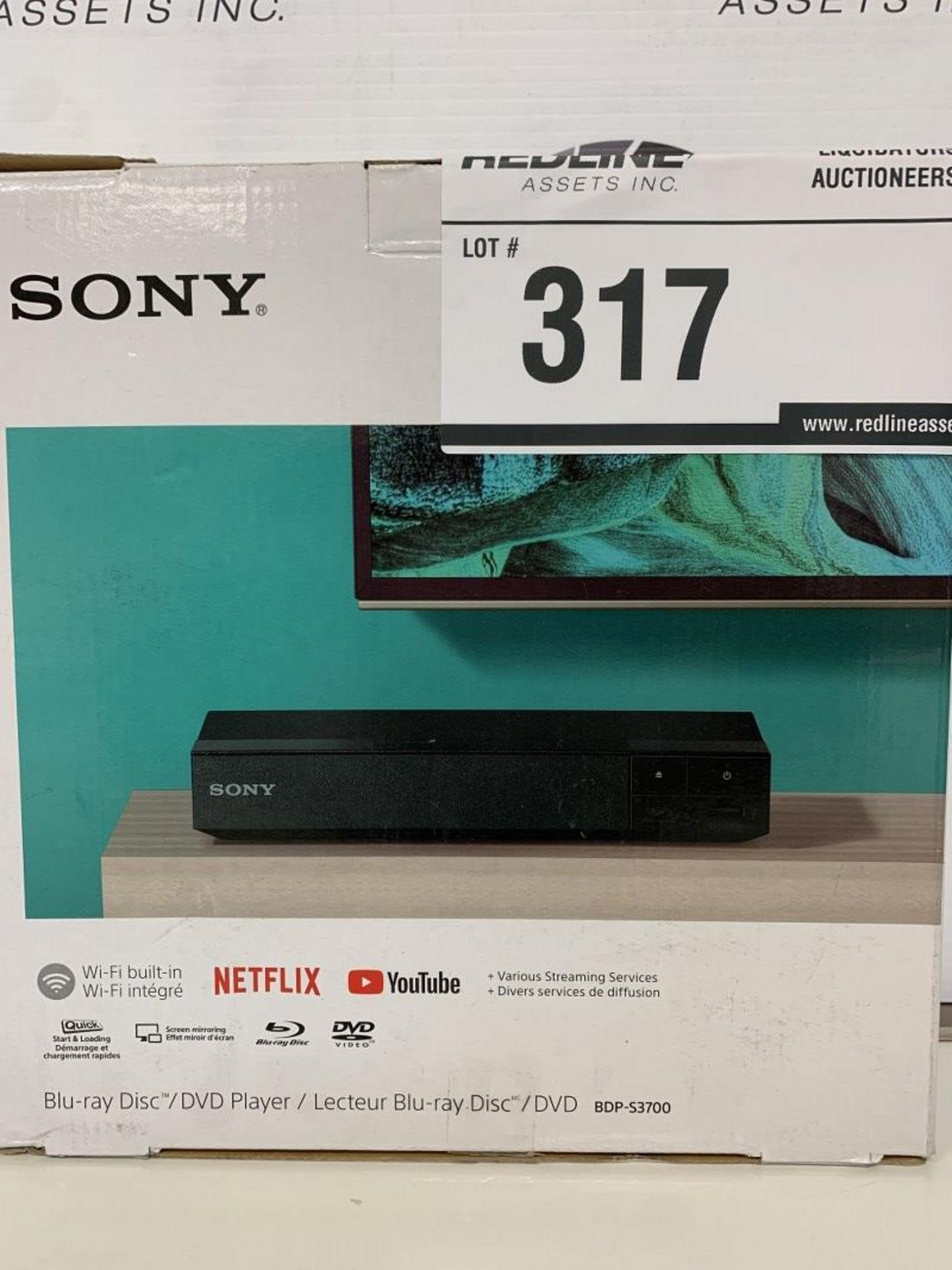 Sony - Blu-Ray Disc/Dvd Player- Bdp-S3700 - Image 2 of 2