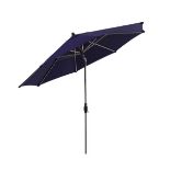 Allen Roth - 10Ft Commercial Auto Tilt Market Umbrella - Yc38308A