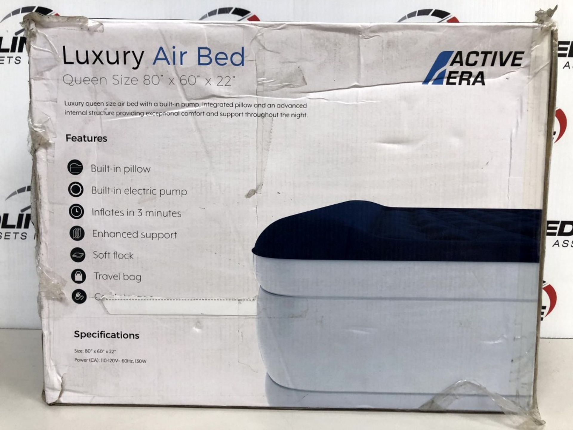 Active Era - Luxury Air Bed Mattress - Queen Size - Image 2 of 2