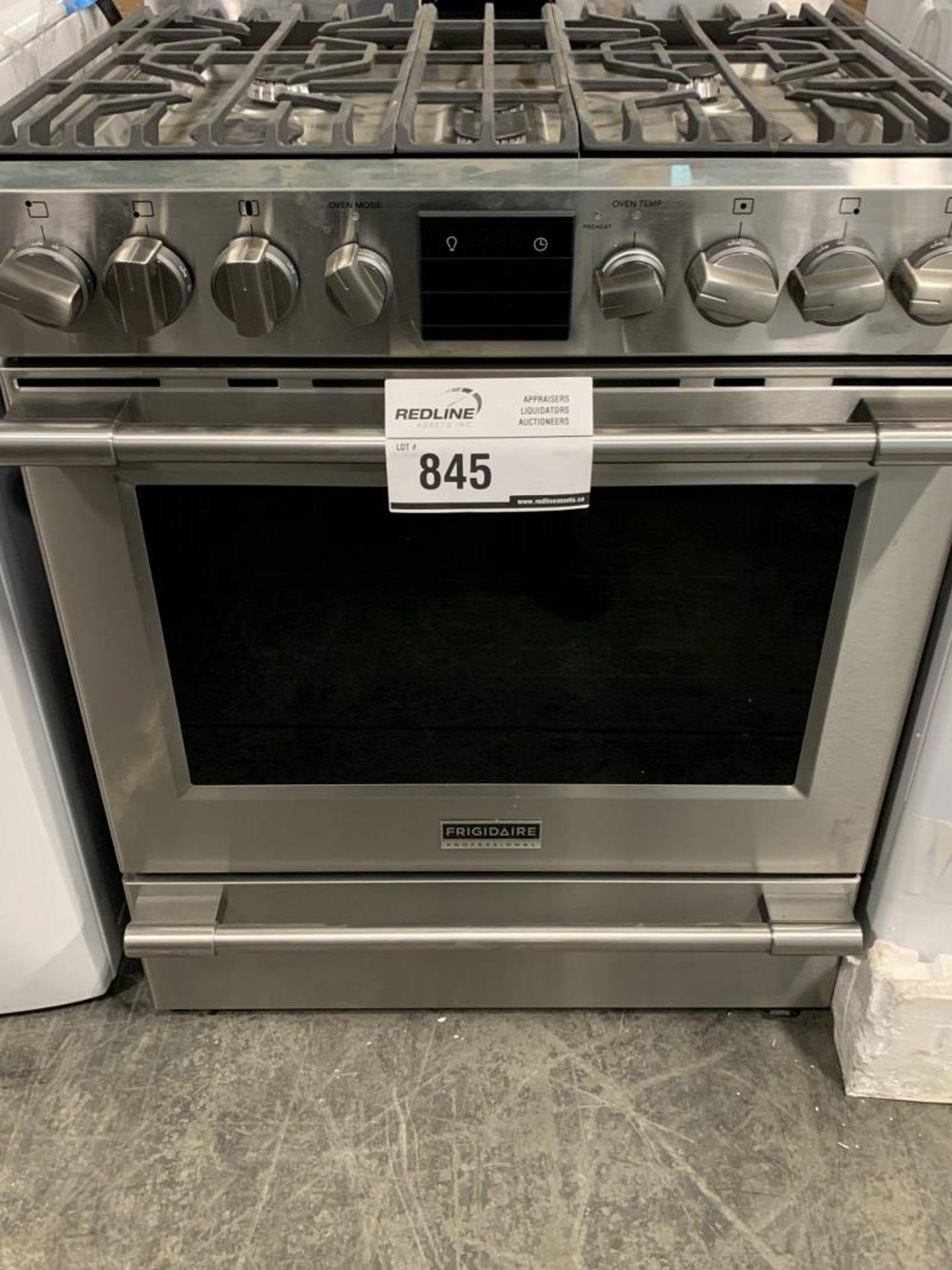 Frigidaire Professional - Gas Range, Gas, 30 Inch Exterior Width, Self Clean, Convection, 5 Burners,