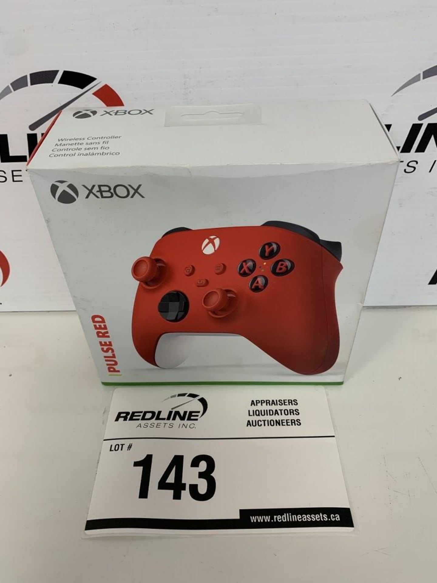 Xbox - Pulse Red Wireless Controller