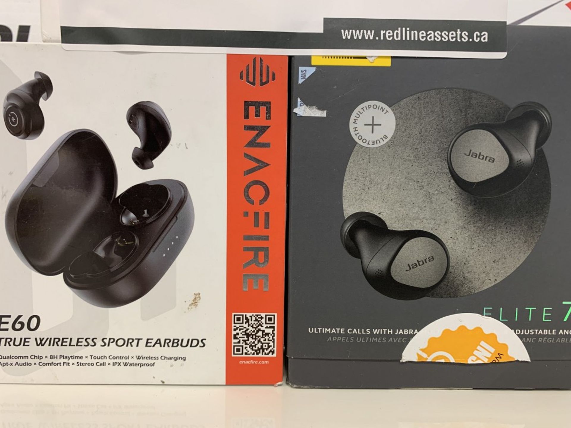 Mixed Lot - Enacfire - E60 True Wireless Sport Earbuds, Jabra Gn - Elite 7 Pro - Earbuds - X 2 Pcs - Image 2 of 2