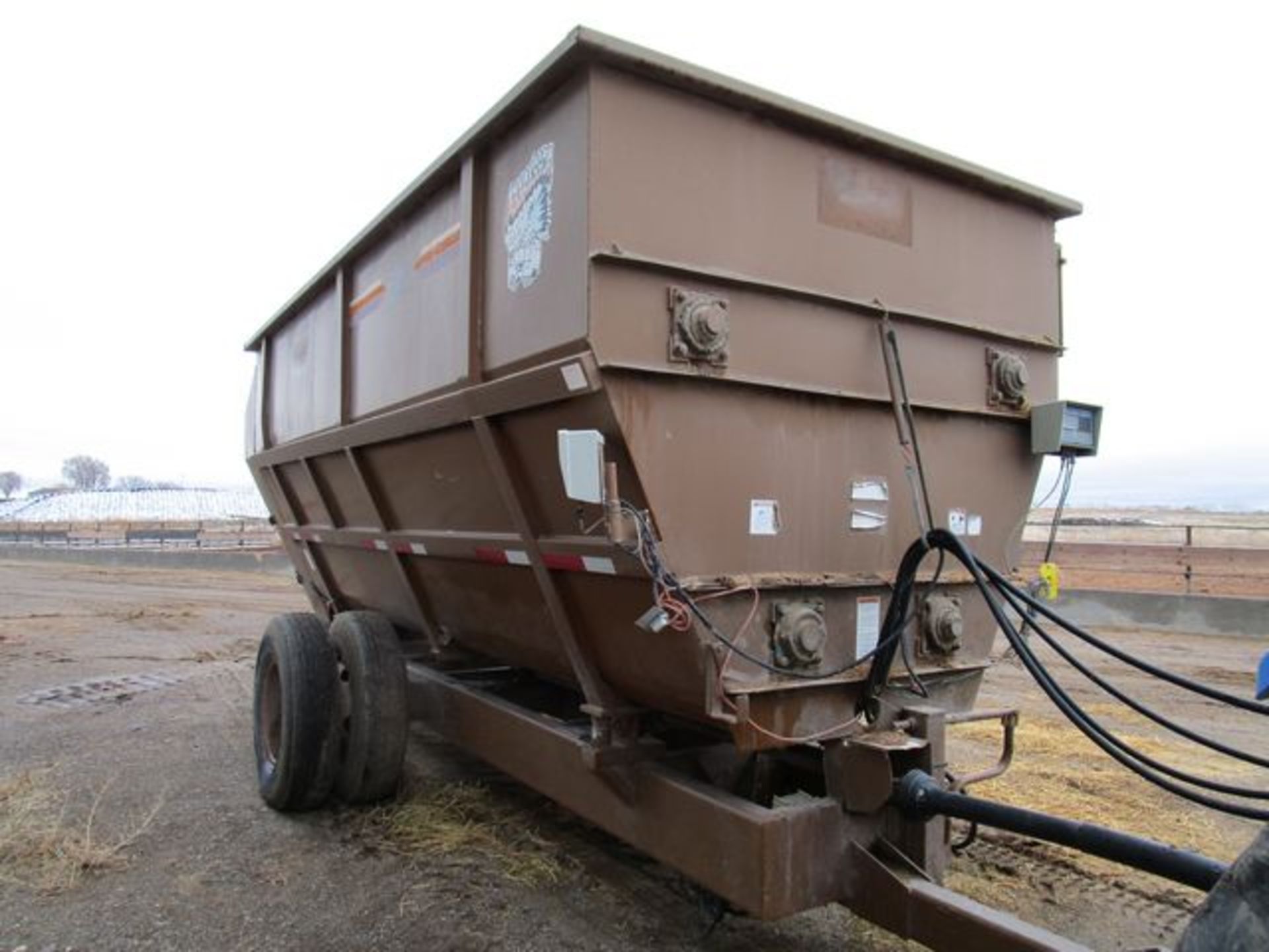 KIRBY FEED WAGON MDL. 605-4 24 16 - Image 6 of 10