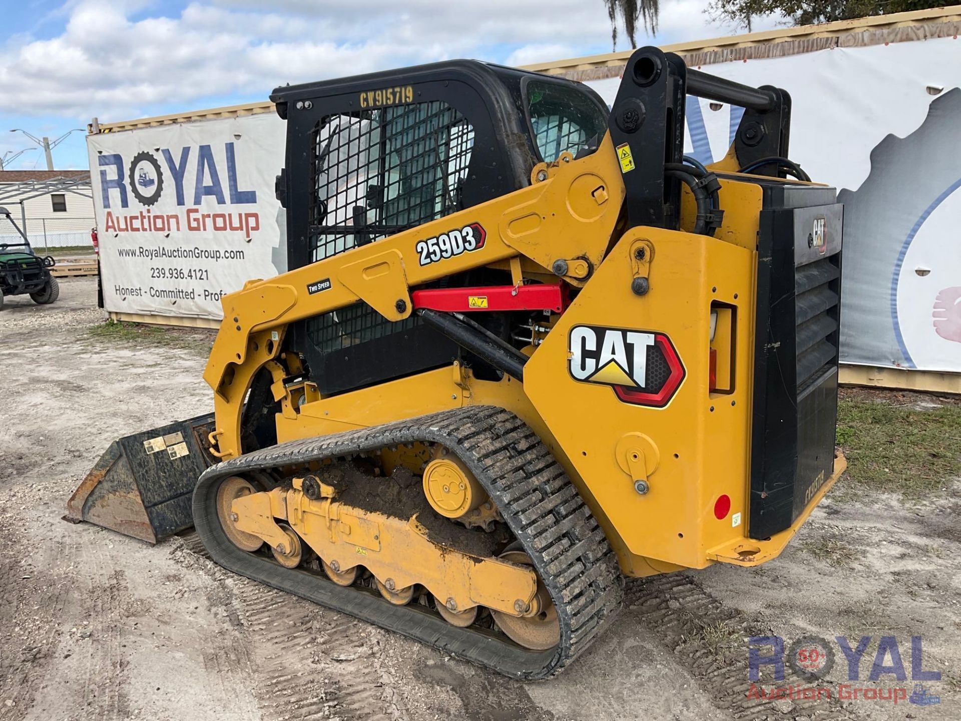 2022 Caterpillar 259D3 Compact Track Loader Skid Steer - Image 4 of 20