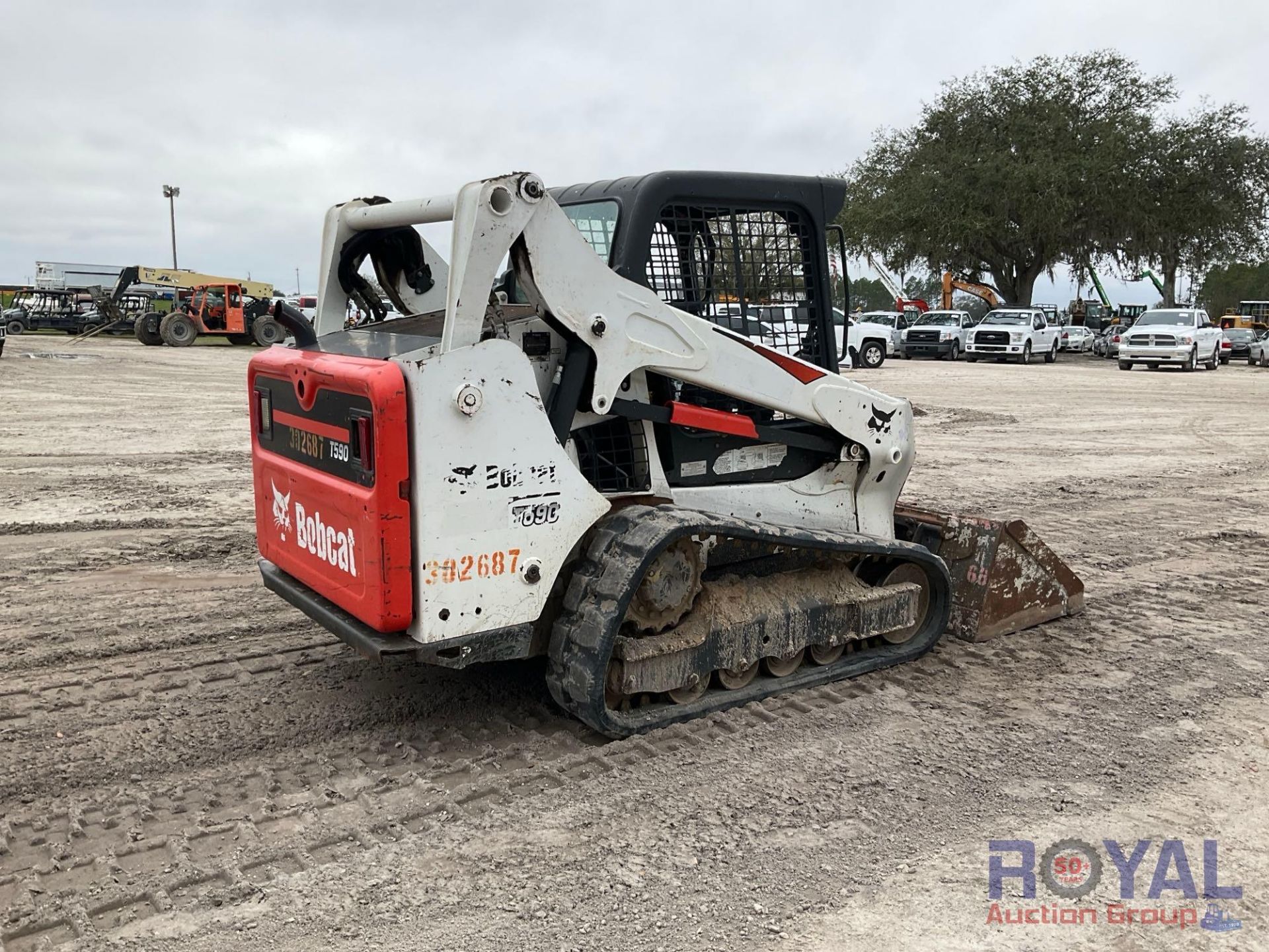 2018 Bobcat T590 Compact Track Loader Skid Steer - Image 3 of 16