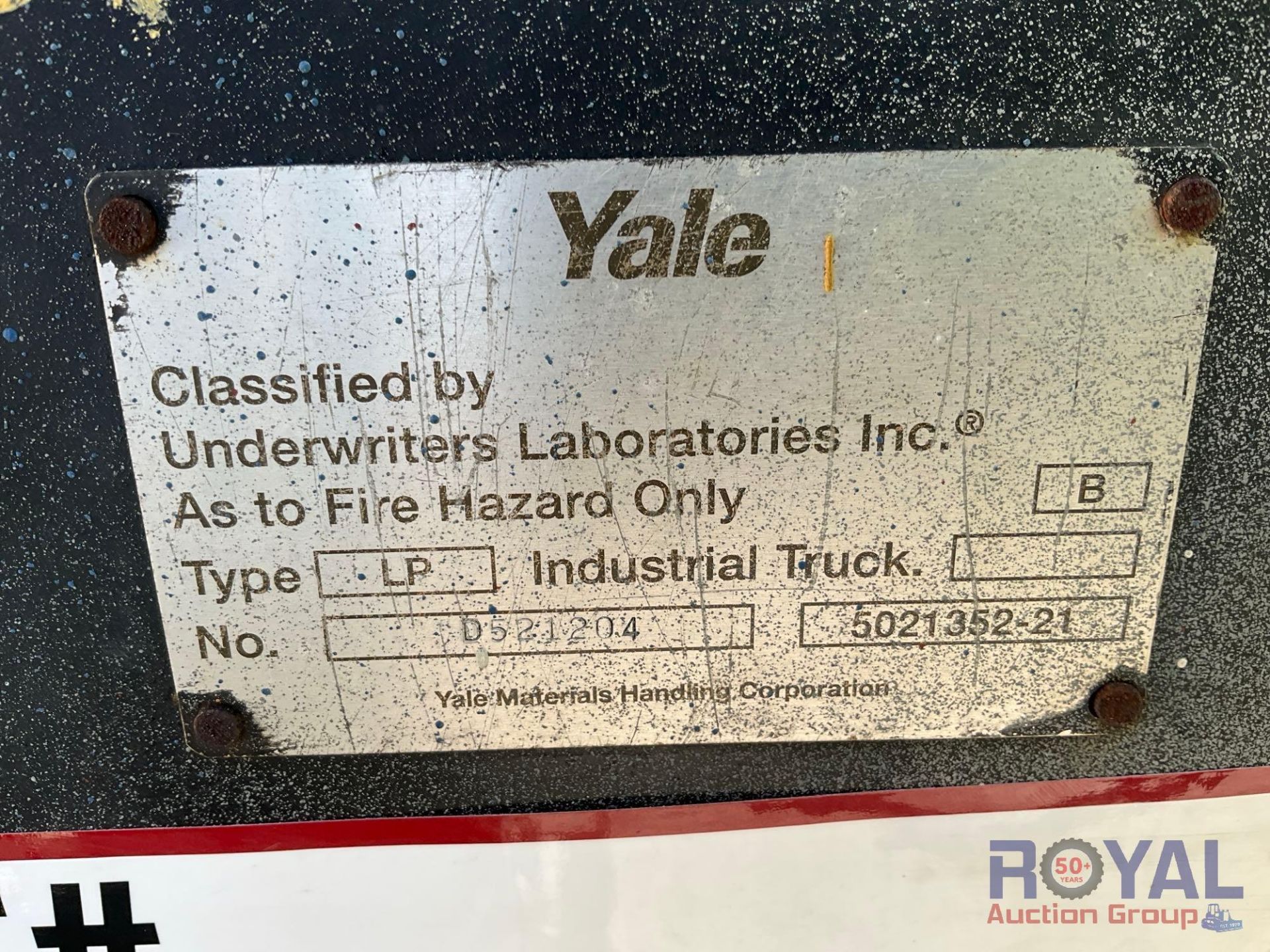1999 Yale GLP050RG Forklift - Image 5 of 20