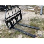 2023 Kivel 3500LB 48in Fork Skid Steer Attachment