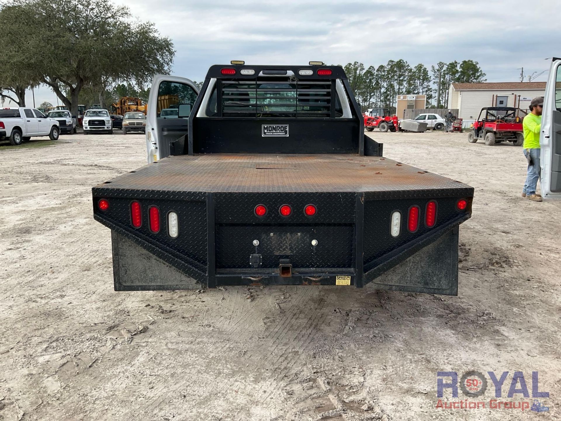 2015 Ford F350 4x4 9ft Flatbed Truck - Image 24 of 26