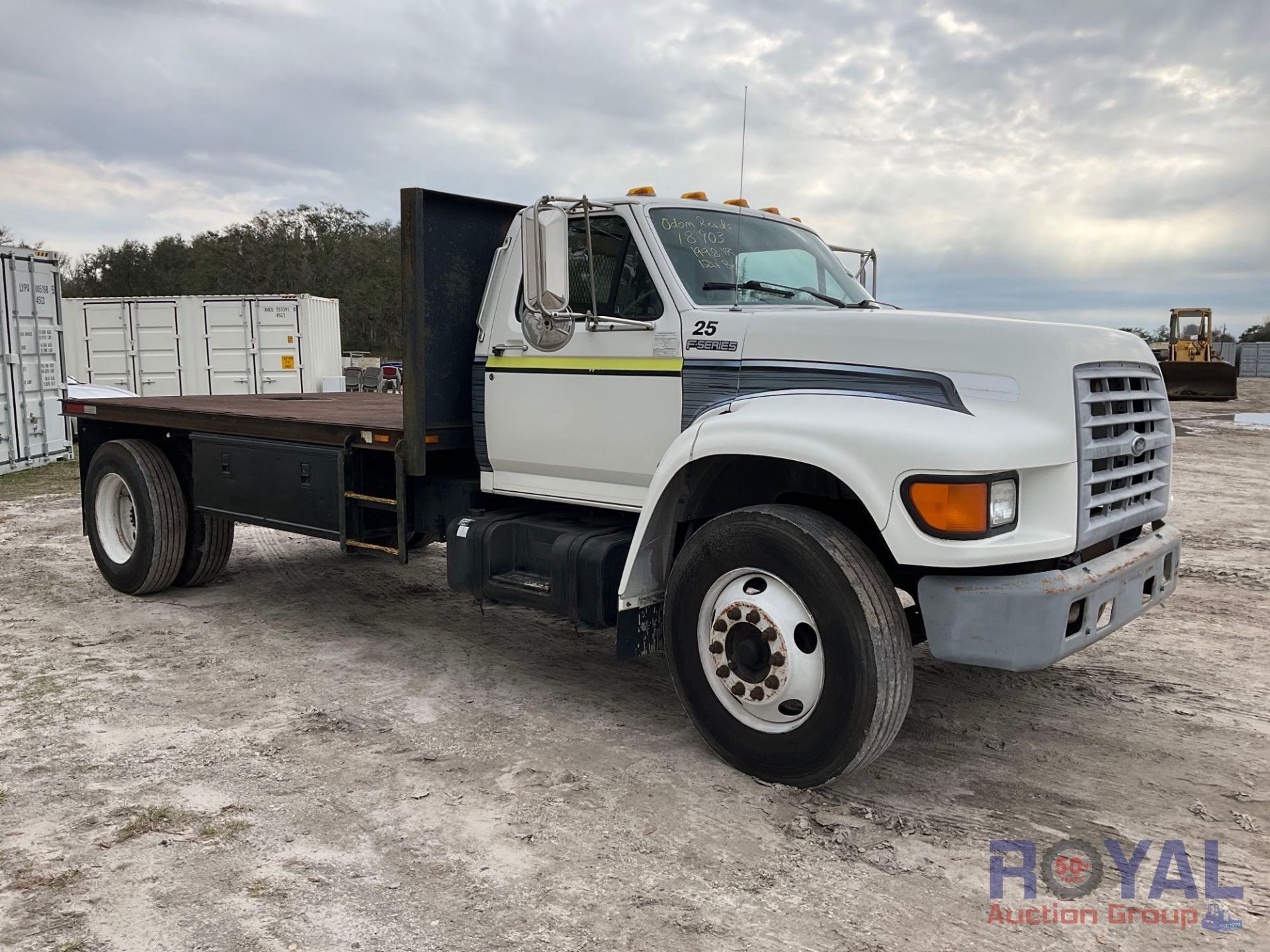 1998 Ford F800 12ft FlatBed Truck - Image 2 of 30