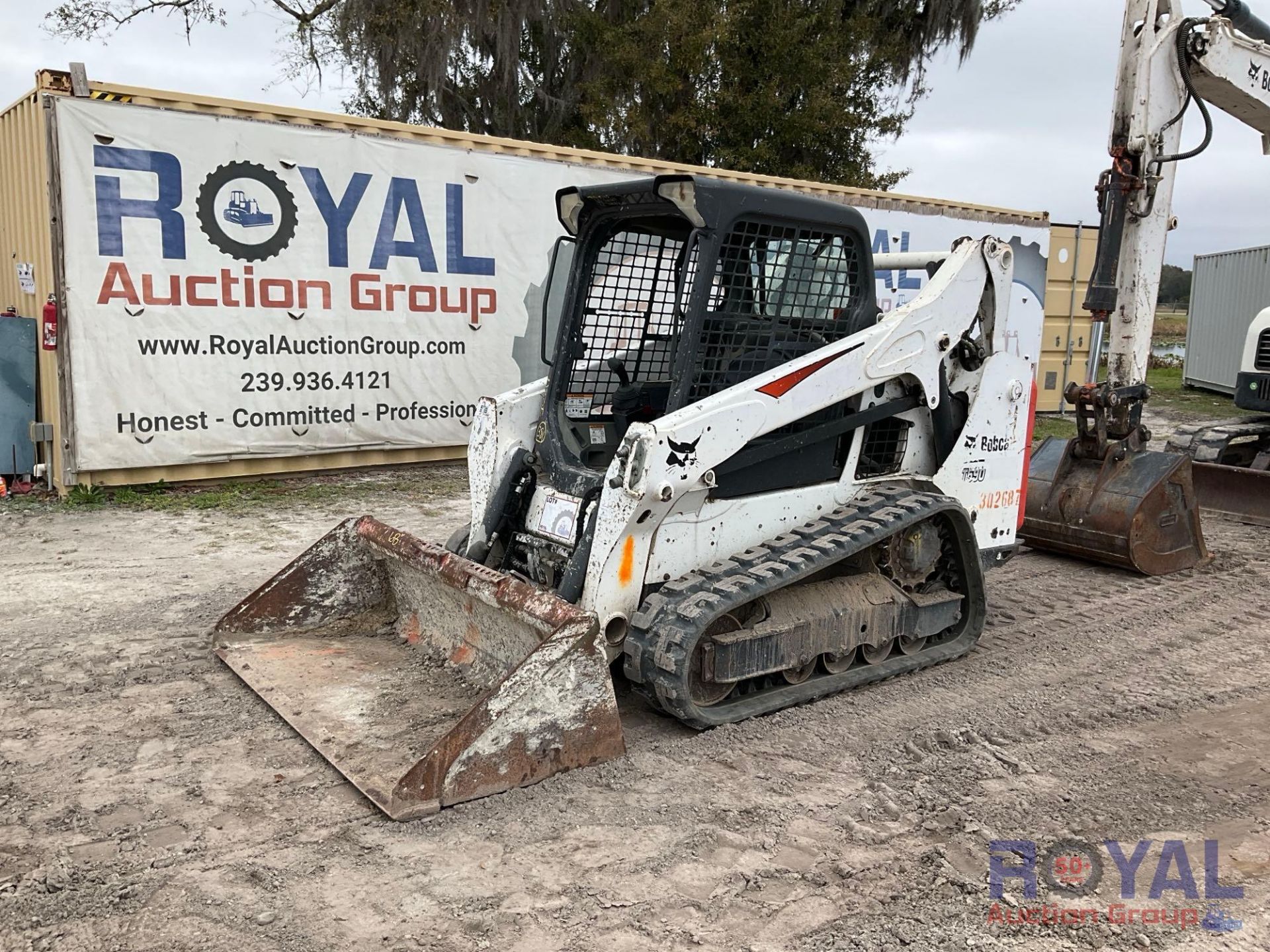 2018 Bobcat T590 Compact Track Loader Skid Steer