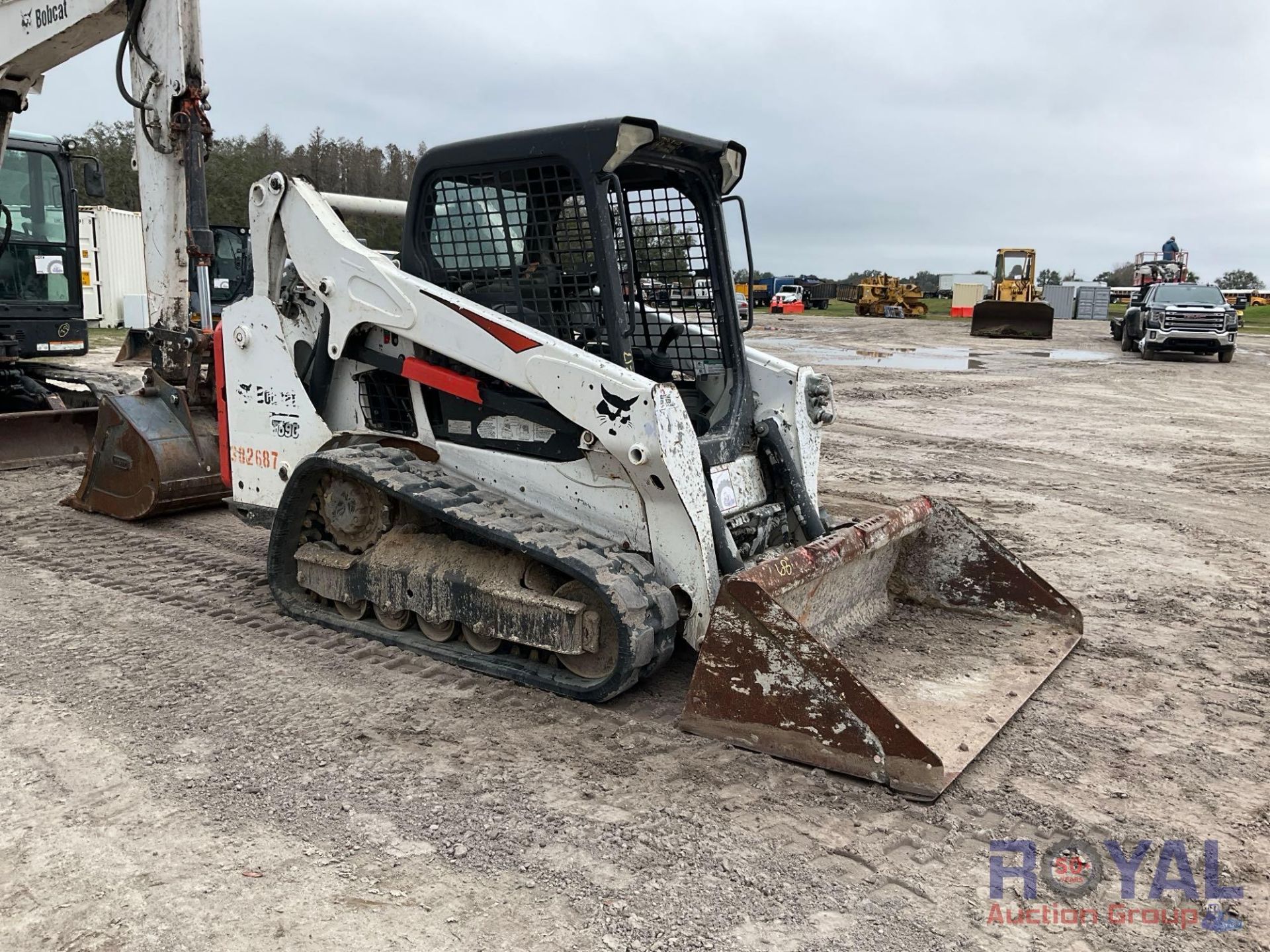 2018 Bobcat T590 Compact Track Loader Skid Steer - Image 2 of 16