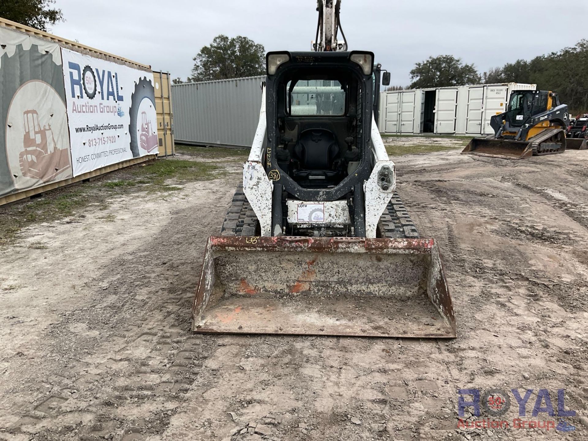 2018 Bobcat T590 Compact Track Loader Skid Steer - Image 5 of 16