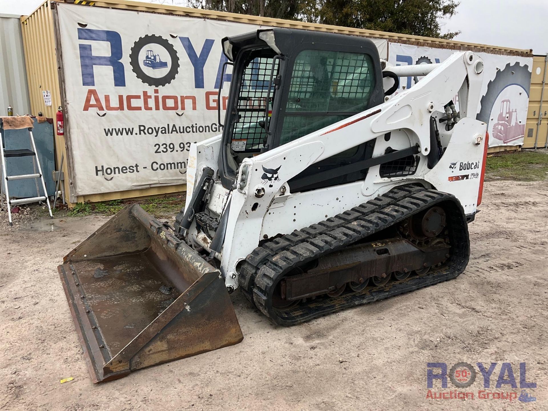 2016 Bobcat T740 Compact Track Loader Skid Steer