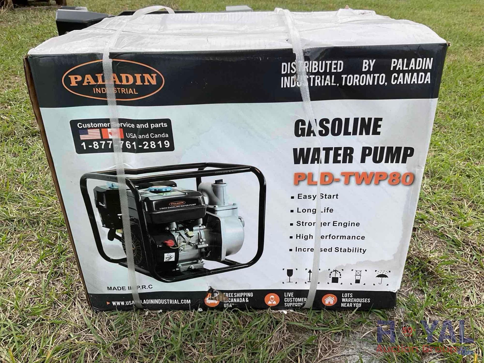 2023 Paladin PLD-TWP80 Gas Powered 3 Inch Semi-Trash Water Pump - Image 5 of 5