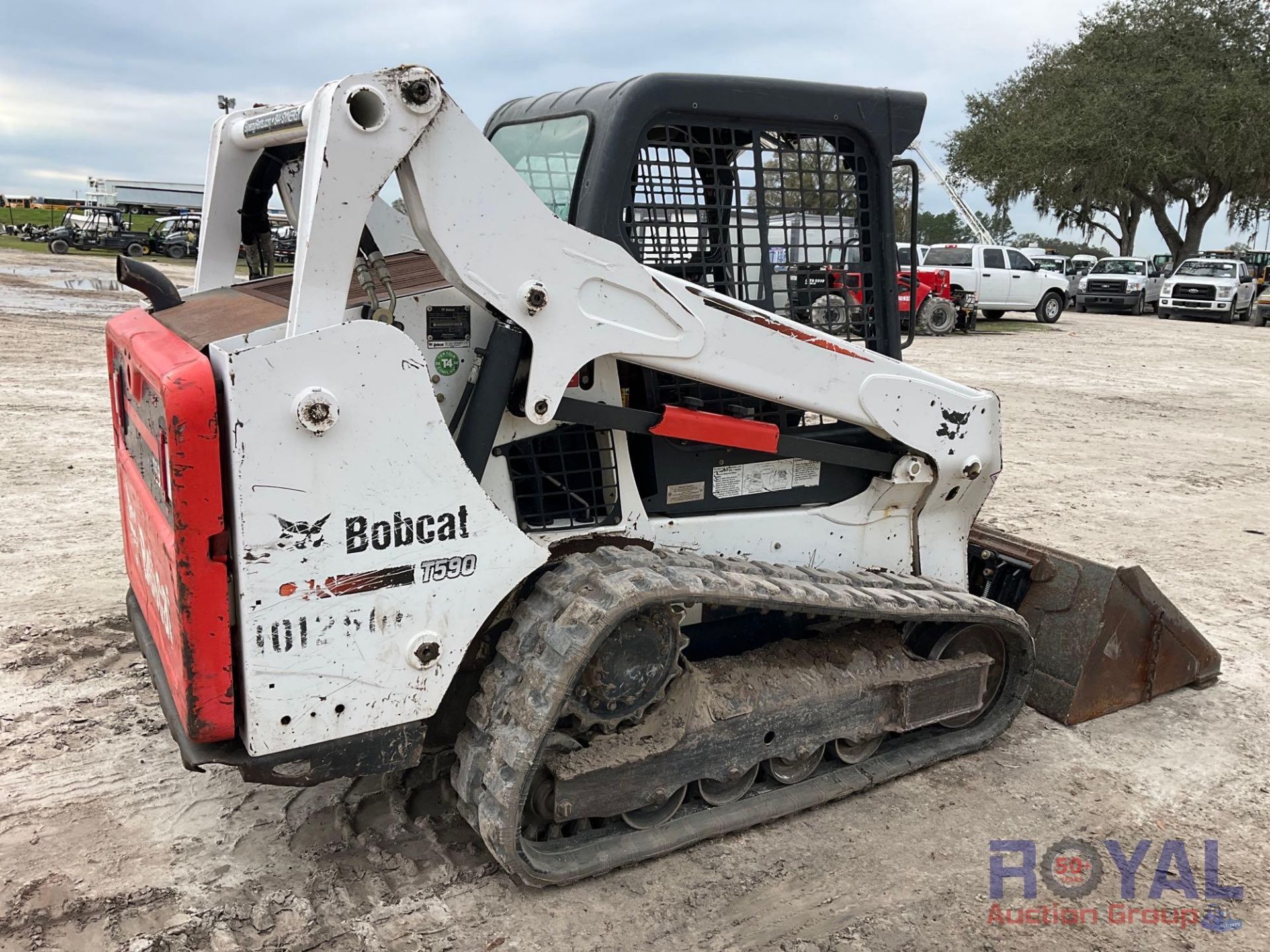 2016 Bobcat T590 Compact Track Loader Skid Steer - Image 3 of 20