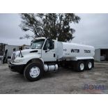 2012 International Durastar 4400 4000 Gallon T/A Water Truck