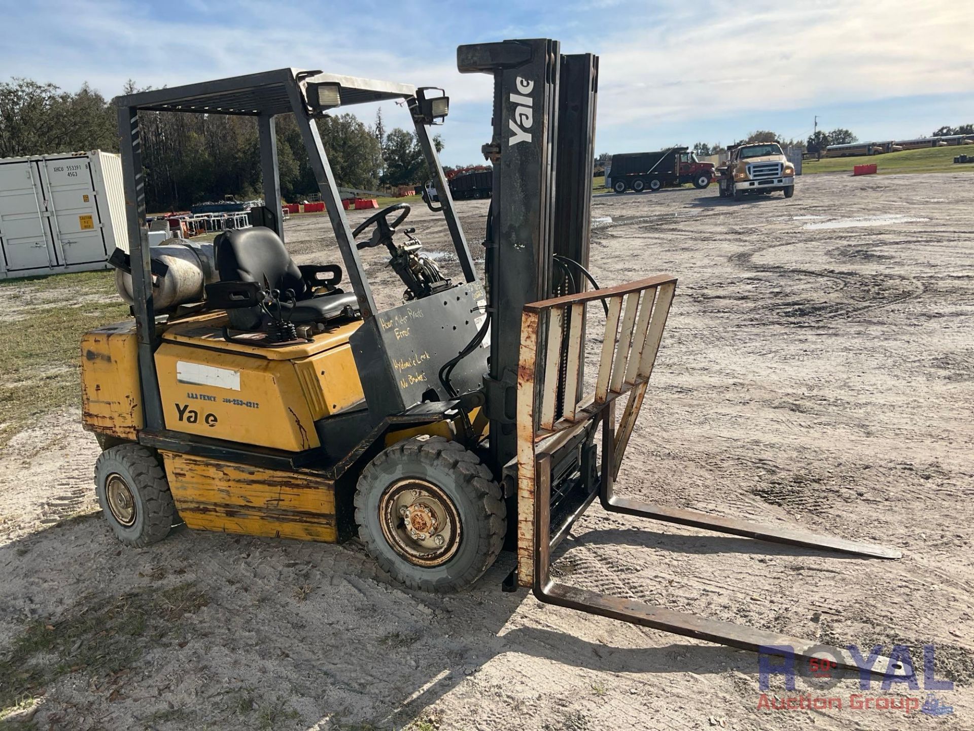 1999 Yale GLP050RG Forklift - Image 2 of 20